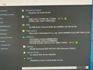 Gaming PC til salg