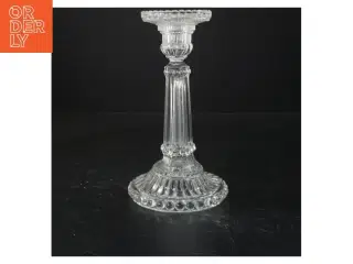 Glas lysestage (str. 20 cm)