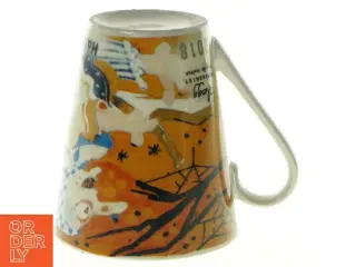Keramikkrus med Halloween-motiv (str. 10 x 11,5 cm)