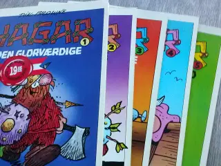 Tegneserie  Hagar 1-5