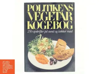 Politikens vegetarkogebog af Mette Jensen (f. 1955) (Bog)