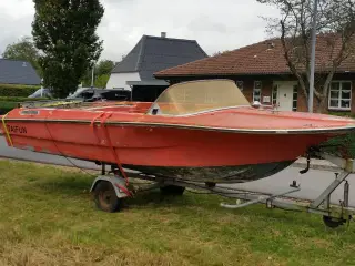 Projekt speedbåd sælges 