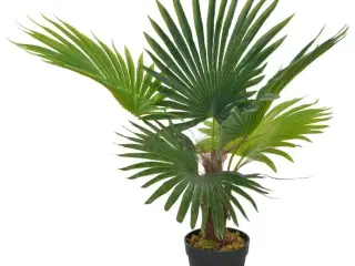 Kunstig palmeplante med potte 70 cm grøn