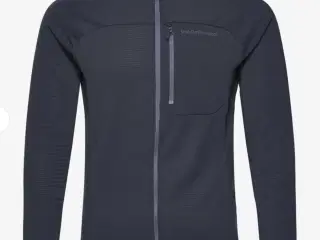 Peak Performance Fleecetrøje M Light Zip Hood Blå