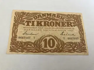 10 Kroner 1943 T
