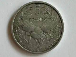5 Francs New Caledonia 1952