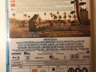 A STAR IS BORN - film fra 2018 - Blu-ray