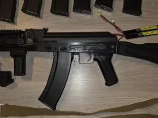 Airsoft E&L AK74MN - sæt