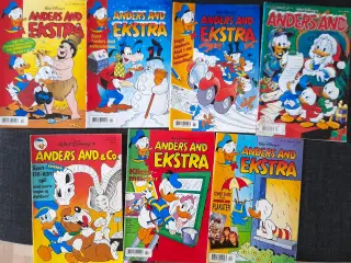 12 x ANDERS AND & CO + 3 DONALD DUCK 15Stk!