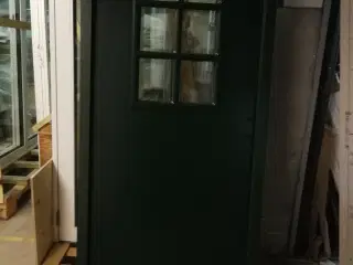 NY FACADEDØR TRÆ/ALU 94,8x211,8 KR. 4.500