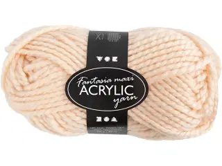 Fantasia Polyacrylgarn 50g - Lys Pudder, 35m