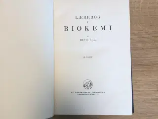 Rich. Ege: Lærebog i Biokemi