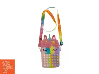 Unicorn pop-it skuldertaske (str. 23x13 cm)