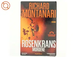 Rosenkrans-mordene : krimi af Richard Montanari (Bog)
