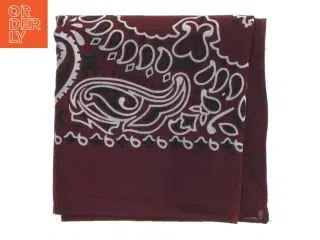 Bordeaux bandana tørklæde med paisley mønster fra Cody James (str. 55x53 cm)