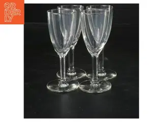 Sæt med 4 Portvinglas (str. Ø 4,5x12 cm)