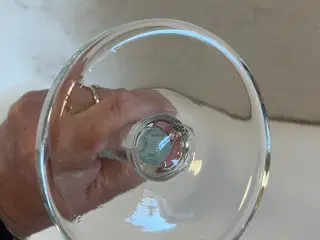 Mundblæst lysestage