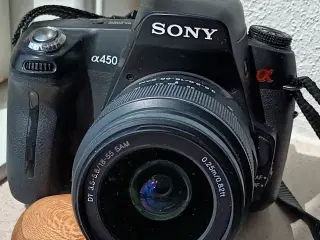 Sony dig spejlreflekskamera A 450