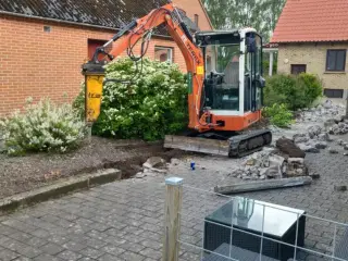 Udlejning Terex minigraver