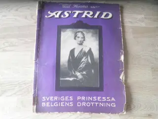 hæfte fra 1935 om belgiens dronninge
