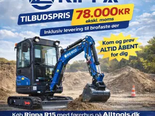 Rippa R15 erhverv leasing tilbydes