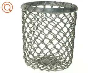 Fil de fer Metal Flet Kurv fra Udkant (str. 16 x 14 cm)