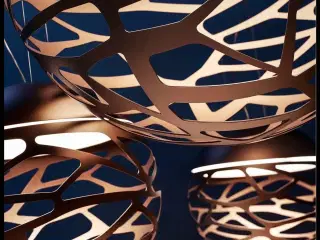 Kelly Studio Italia Sphere kobberfarvet lampe 50 