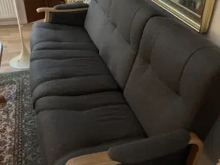 Sofa, lænestol og skammel, Sorø Plus