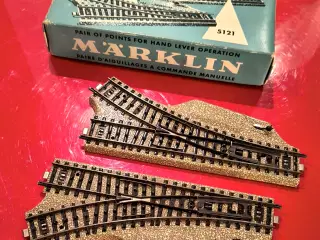 Märklin modeltog: - ”skiftespor”