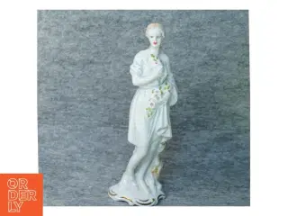 Kvinde figur i porcelæn fra Arpo (str. 20 x 7 cm)