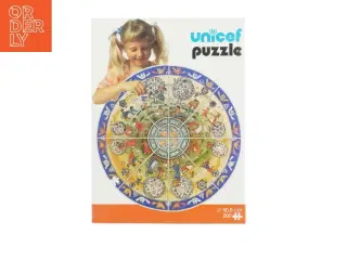 Unicef puslespil fra Unicef (str. Ø. 50,8 cm)
