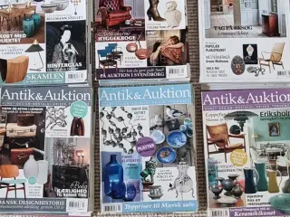 Antik & Auktion 76 stk. I alt 76 stk. 500 kr.