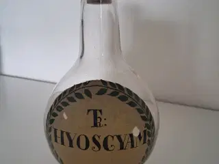 Holmegaard apotekerflaske 1984