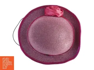 Rosa glitrende hat (str. Ø. 20 cm)