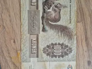 1000 kr. Sedl