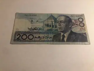 200 Dirhams Marocco