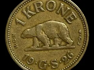 1 kr 1926 Grønland