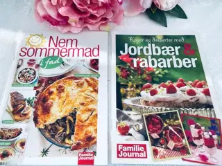 Sommermad + Jordbær & rabarber 