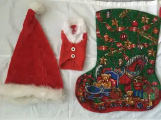 Jule pynt Strømpe & Hue