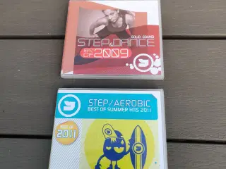 CD Step&Dance og CD Step/Aerobic 