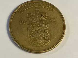 2 kroner Danmark 1952