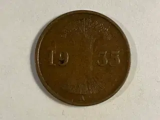 1 Pfennig Germany 1935