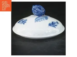 Royal Copenhagen blå blomst låg (str. 12x6 cm)