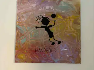 Håndbold maleri
