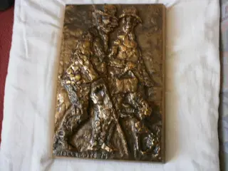 Nellemose Bronce relief 1978