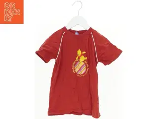 Rød børne T-shirt med motiv fra Disney (str. 104)