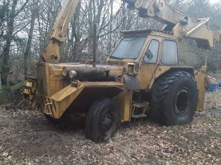 Volvo 650 med 12 m kran og  wirespil 