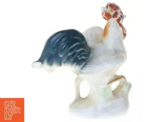 Porcelænshane figur (str. 6 cm)
