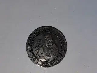 2 Centimos 1870 Spain