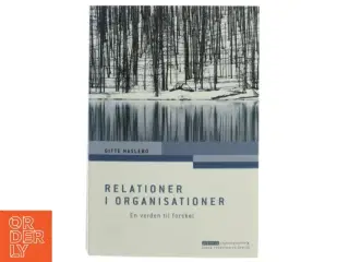 Relationer i organisationer : en verden til forskel af Gitte Haslebo (Bog)